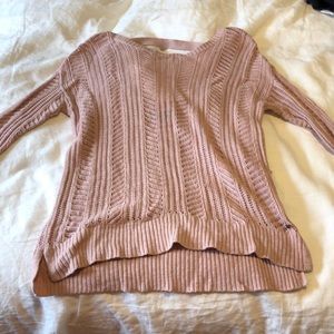 AE pink sweater
